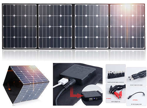 Portable Folding Solar Charger Panel PETC-H160