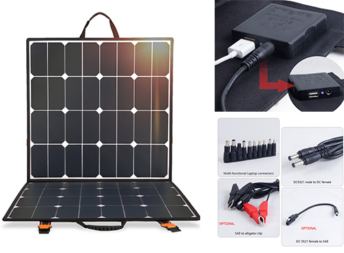 Portable Folding Solar Charger Panel PETC-H100