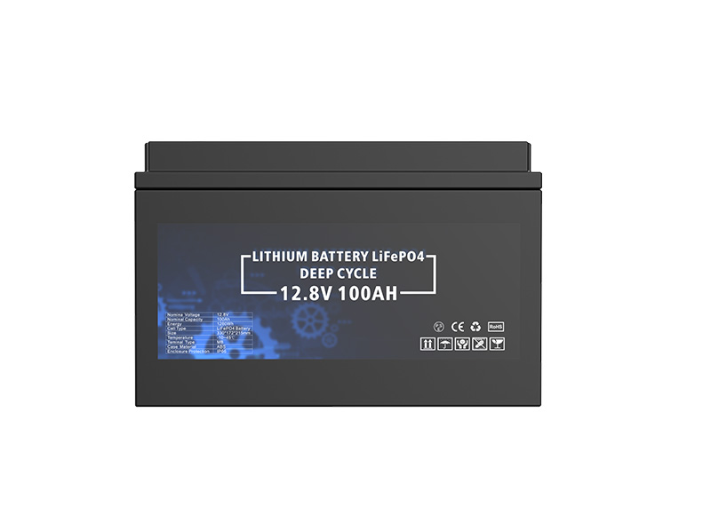 12.8V 100Ah 1280Wh Deep cycle battery pack