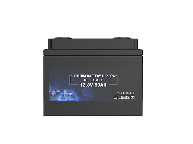 12.8V 50Ah Deep cycle lithium battery pack