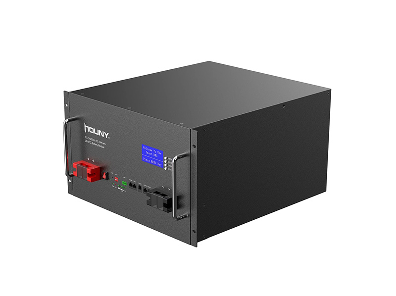 51.2V 200Ah LiFePO4 rack-mounted battery