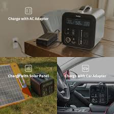 A LiFePO4 solar generator refers to a device that works with solar panels to collect solar energy and store it in batteries. 